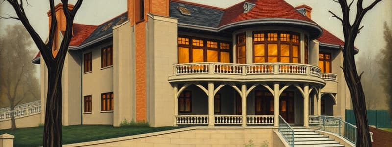 Architecture Influences: Wright to Art Nouveau