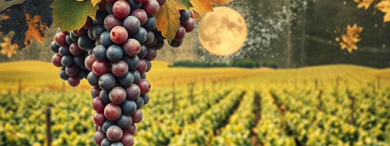 Grape Growing Seasons Overview