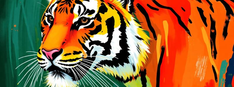 Tiger Conservation Quiz