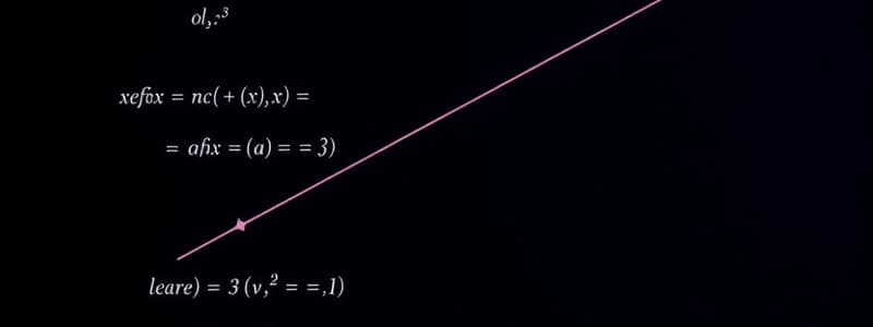 Introduktion til Differentialregning