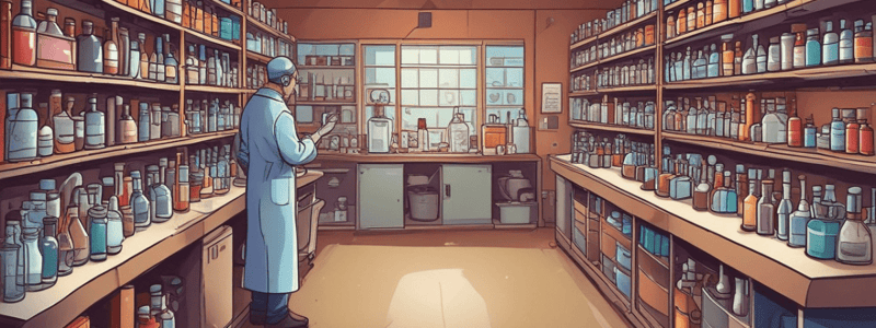 Pharmacy Lab: Preparing Solutions