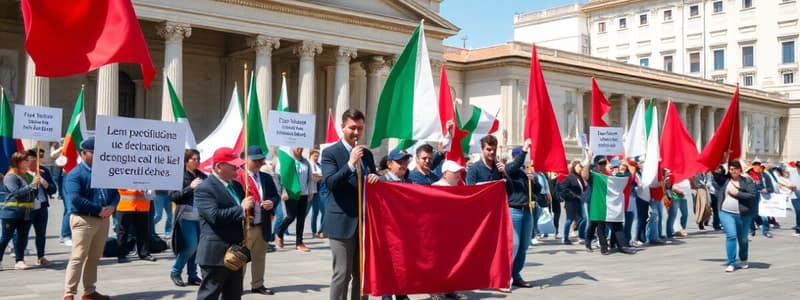 Libertà Sindacale in Italia