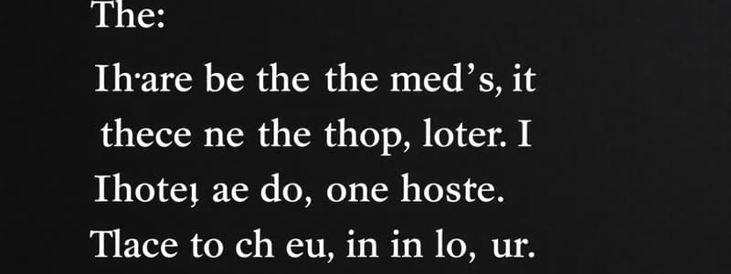 La oración gramatical y sus partes