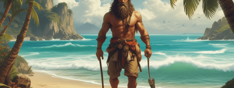 Robinson Crusoe Chapter 11: Finally Rescued