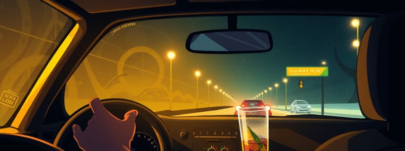 Driving Impairment and DUI Concepts