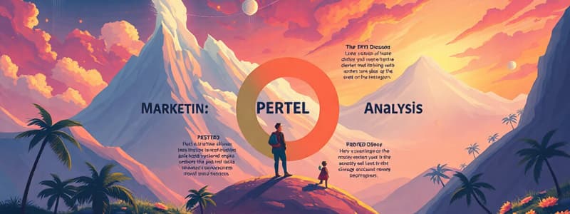 Marketing et Analyses PESTEL & SWOT