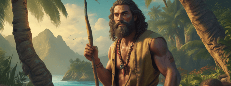 Robinson Crusoe Chapter 6: Cannibals