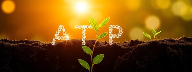 Biology Overview: ATP and Photosynthesis