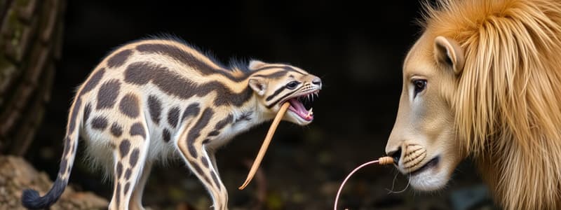 Zoología y Comportamiento Animal