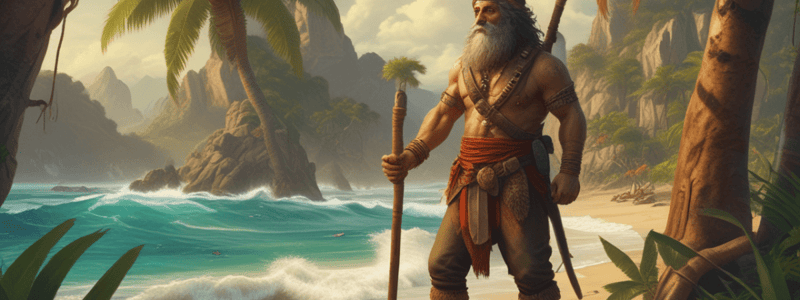 Robinson Crusoe Chapter 9: A Ship from Home