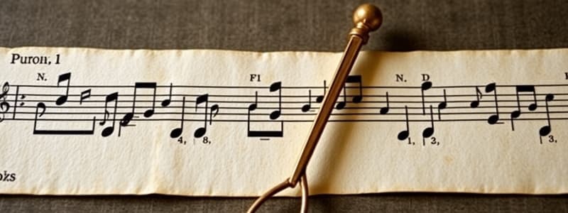 History and Elements of Music