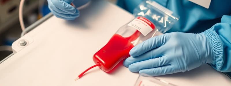 Blood Transfusions Overview