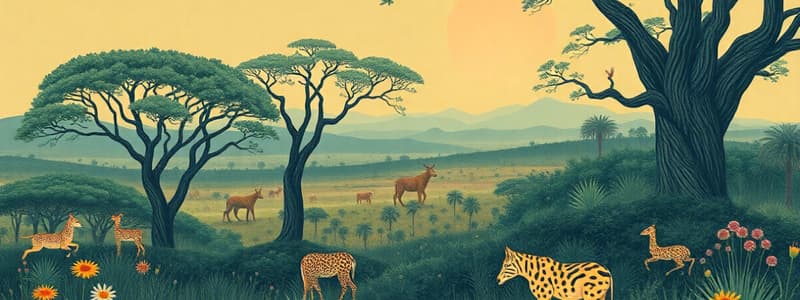 Savanna Ecosystem Quiz