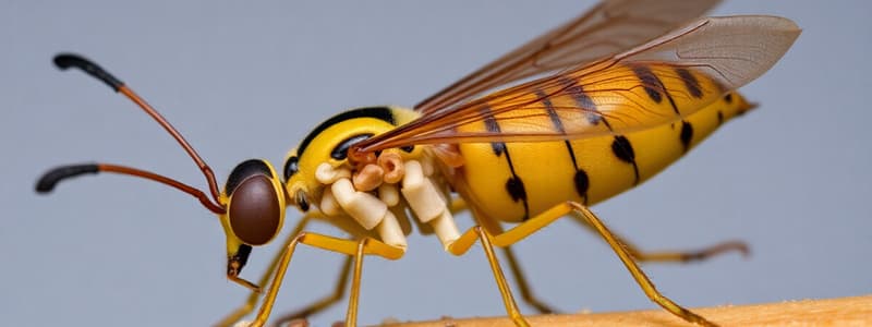 Insect Nutrition and Digestion