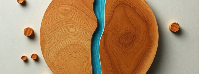 Wood Finishing and Material Properties Quiz