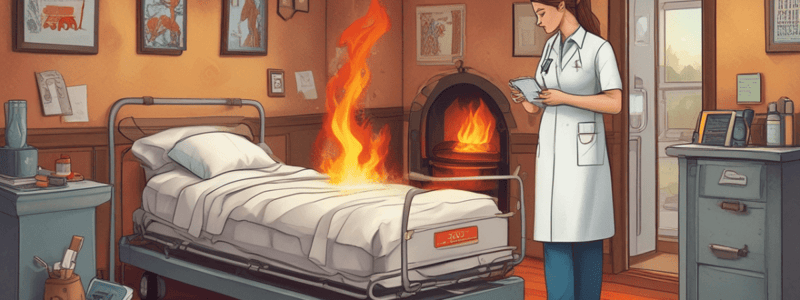 Nursing: Fire Safety and Burn Care