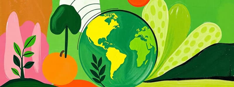 Green Consumption Principles Quiz