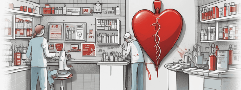 Blood Bank: Donor Selection and Processing