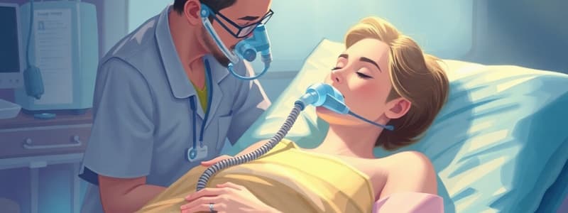 Noninvasive Ventilation Techniques in Nursing