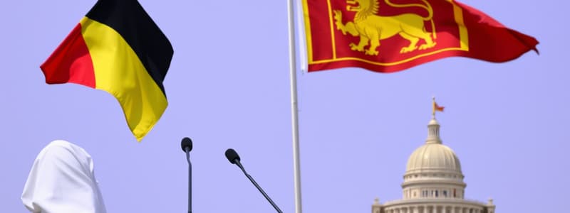 Comparative Politics: Belgium vs Sri Lanka