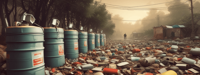 Hazardous Waste Definition and Management