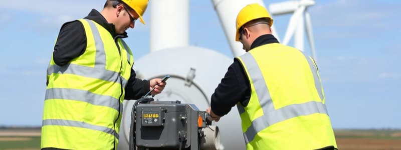 Wind Turbine Safety Quiz