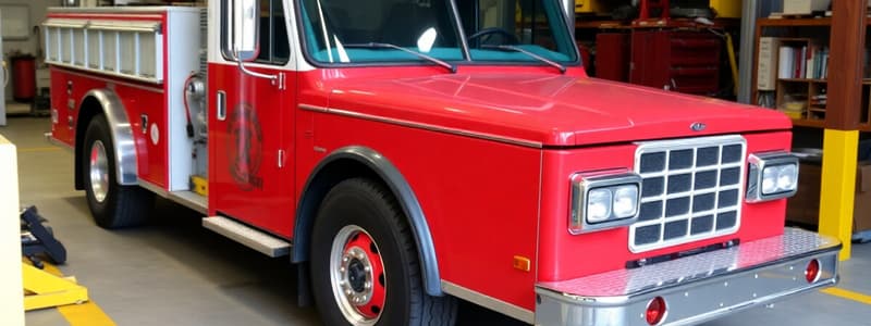 Pierce Pumper Operation & Maintenance Manual