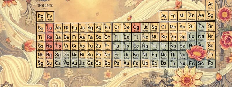 Chemistry Grade 11: Aqueous Solutions & Elements