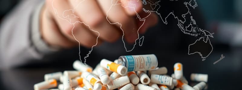 Globalization and Drug Use Trends Quiz