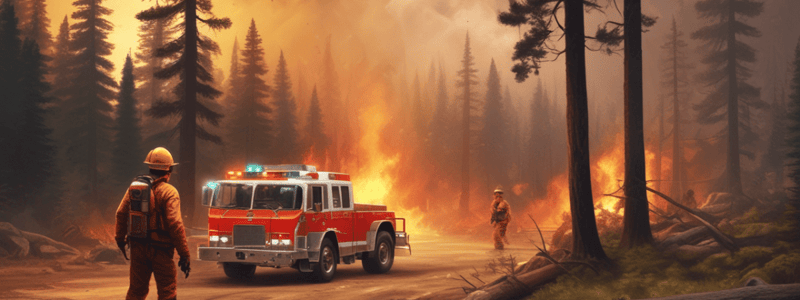 Lucha contra Incendios Forestales