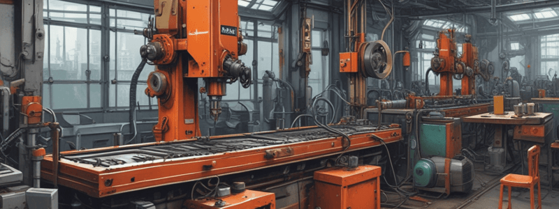 Introduction to Drilling and Boring Machines