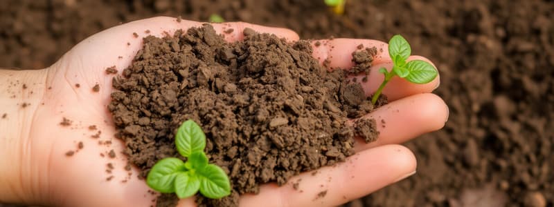 Soil Fertility, Management, and Conservation