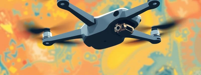 Drone Applications and Aerodynamics