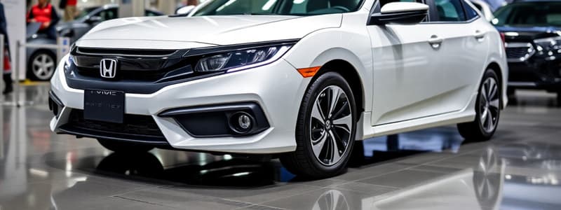 Honda & Automotive Industry Analysis