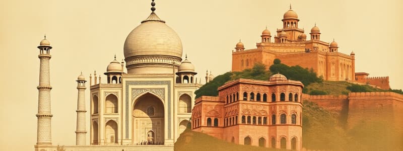 Indian Heritage: Monuments, Taj Mahal & Forts