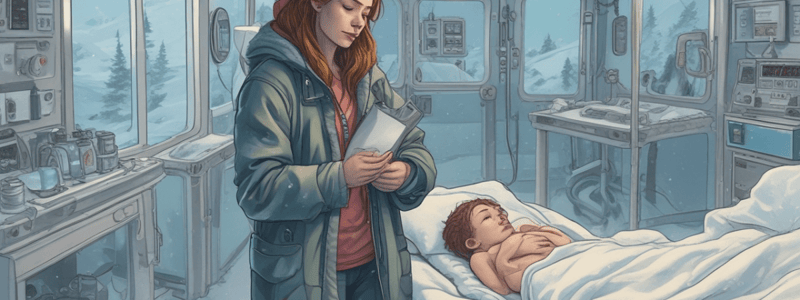 Management of Hypothermia in Pediatric Patients