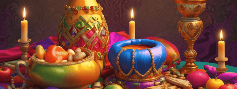 Purim Observance and Gift Giving in Jewish Tradition