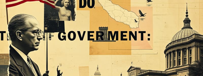 Government and Its Nature