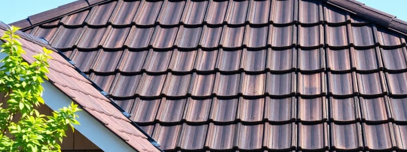 Roofs and Roof Coverings Overview