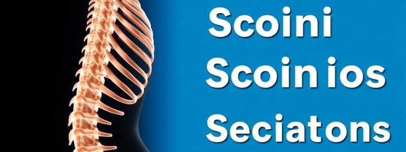 Scoliosis Understanding and Types