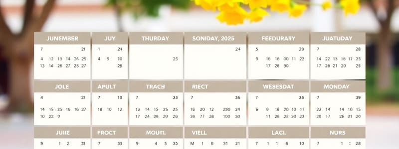 DIU Spring 2025 Academic Calendar