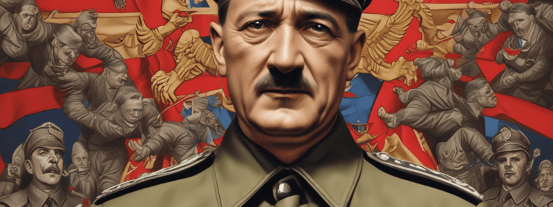 Rise of Hitler and the Nazi Party