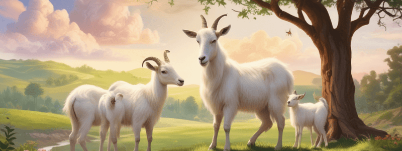 Mother Goat and Little Goats Moral Stories Quiz