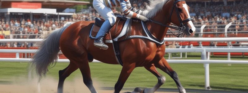 XVI – Driving Rules in Horse Shows