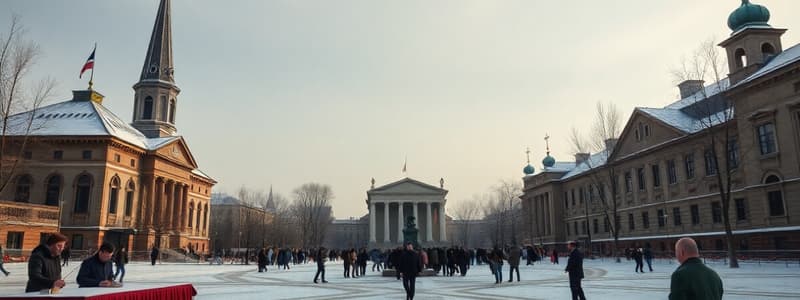 La Guerre Froide : Deux Points de Vue