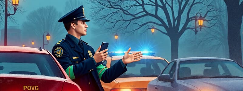 Traffic Stops: Procedure and Communication