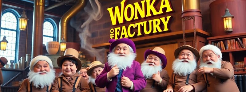 Wonka's Factory Exploration