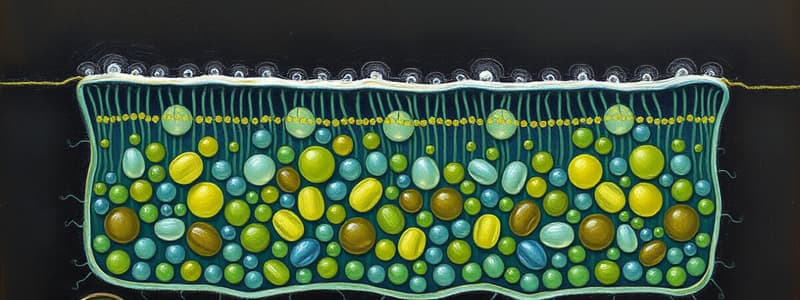 Biología Celular: Estructura de la Membrana