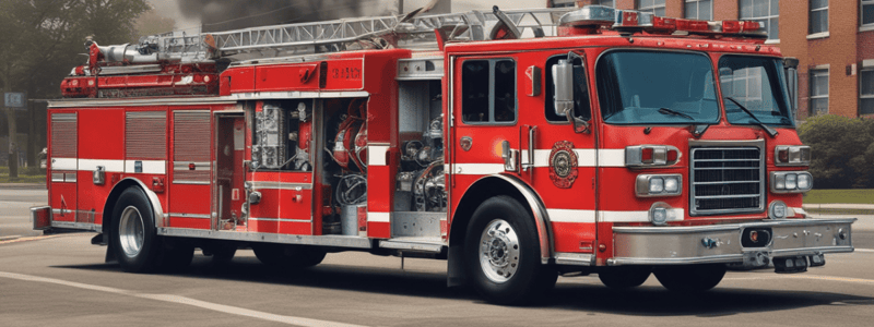 Hoffman Estates Fire Department Equipment Guidelines Quiz