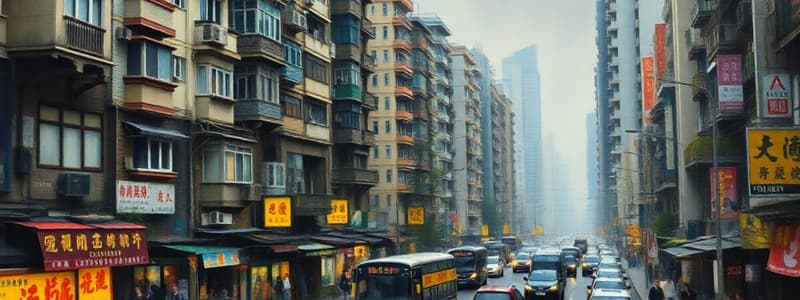 Urban Issues in Hong Kong